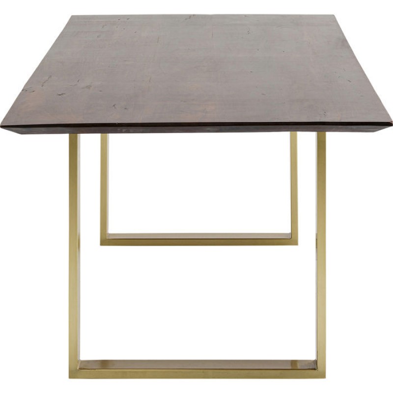 Table Symphony Dark Brass 180x90